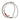 Topologie 6.0mm Rope Strap Beige Purple