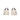 HUB Court White / Silver / Beige
