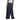 adidas Satin Track Pant Wide Leg Night Indigo