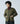 TAION Unsex Military ZIP V Neck Down Jacket Dark Olive