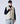 TAION Unisex Military ZIP V Neck Down Vest Off White